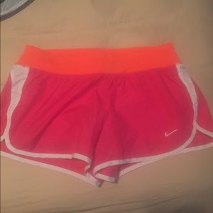 nike shorts with spandex built into them